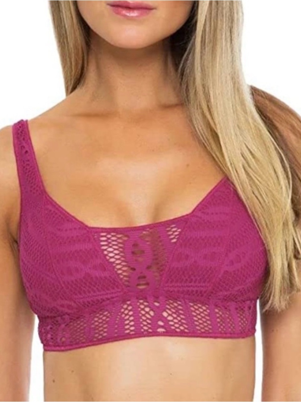 BECCA Crochet Bikini Top and Bottom